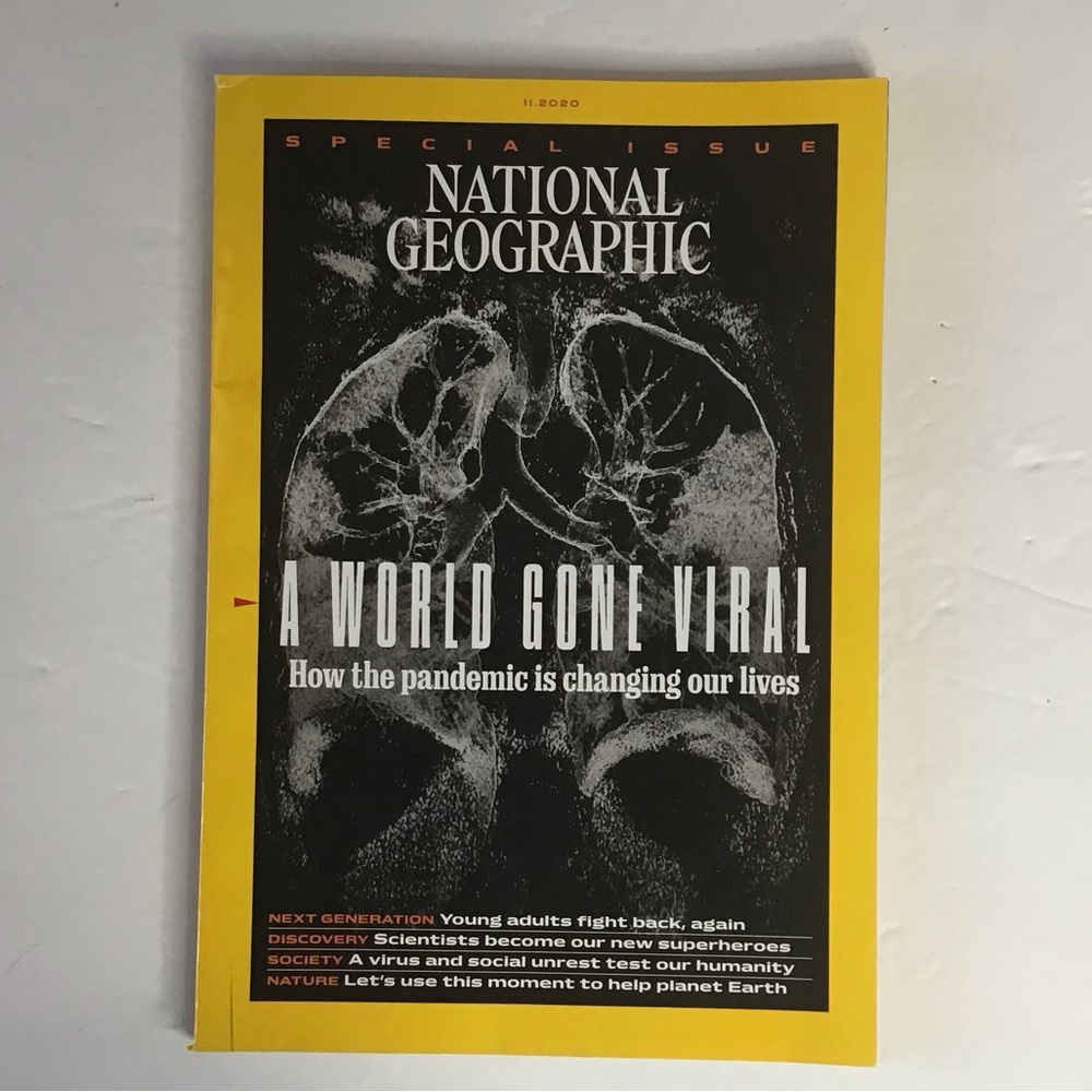 National Geographic November 2020 A World Gone Viral Issue